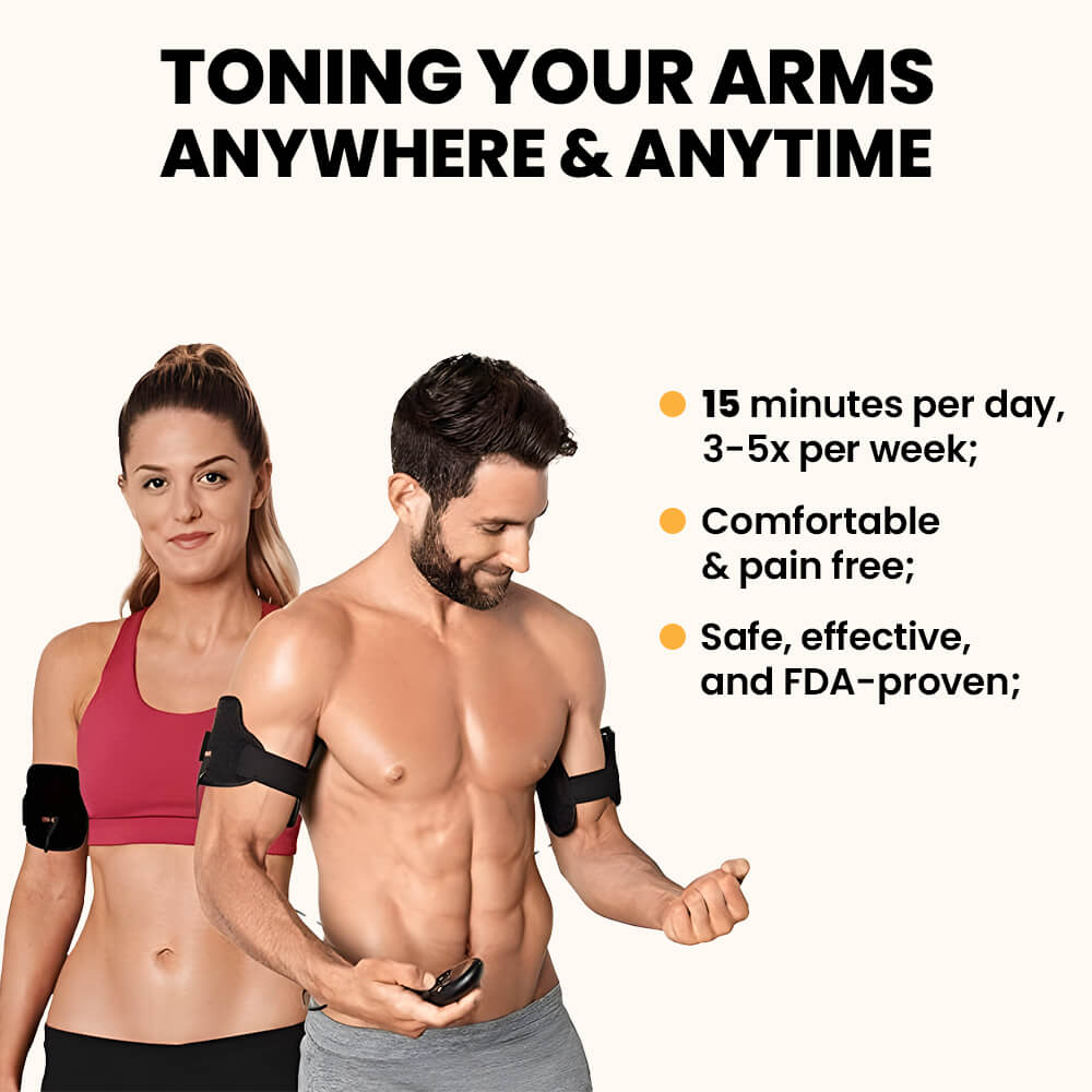 Fit-Tone EMS arms toner – alternative to Slendertone for arm muscle strengthening