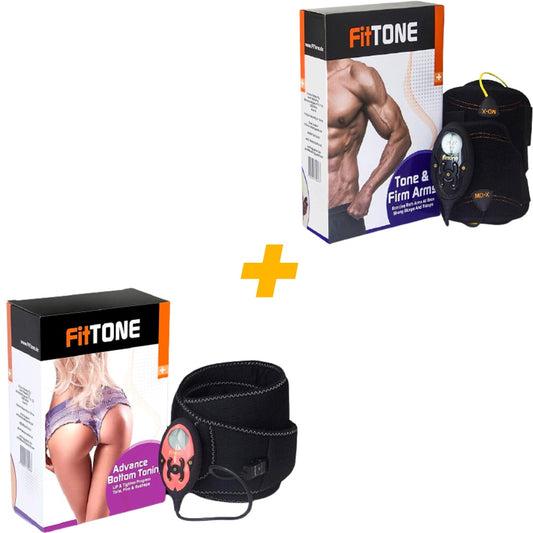 Fit-Tone Bottom Toner + Arms Toned for home workout